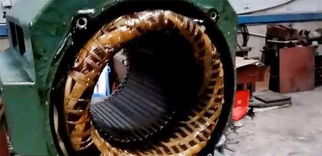 圖為西安西瑪高壓電機(jī)維修照片 圖為西安西瑪高壓電機(jī)維修照片